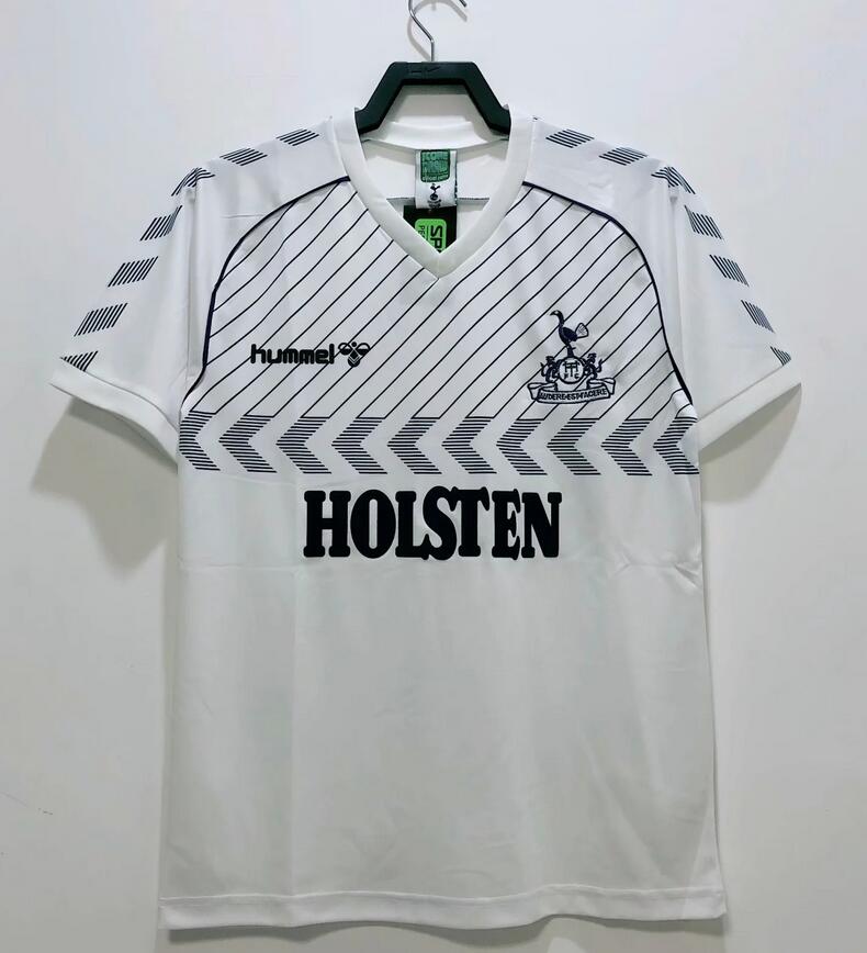 1986 Tottenham Hotspur Retro Home Kit Soccer Jersey